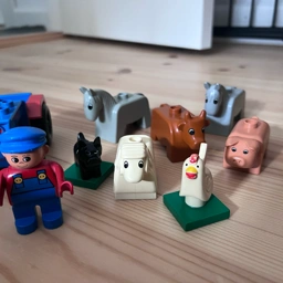 LEGO Duplo bondegårdsdyr mm