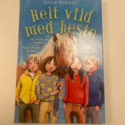 Helt vild med heste Bog