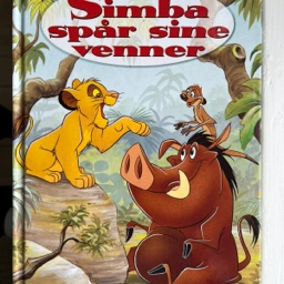 Simba spår sine venner Bog