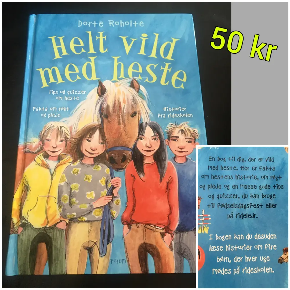 Helt vild med Heste Bog