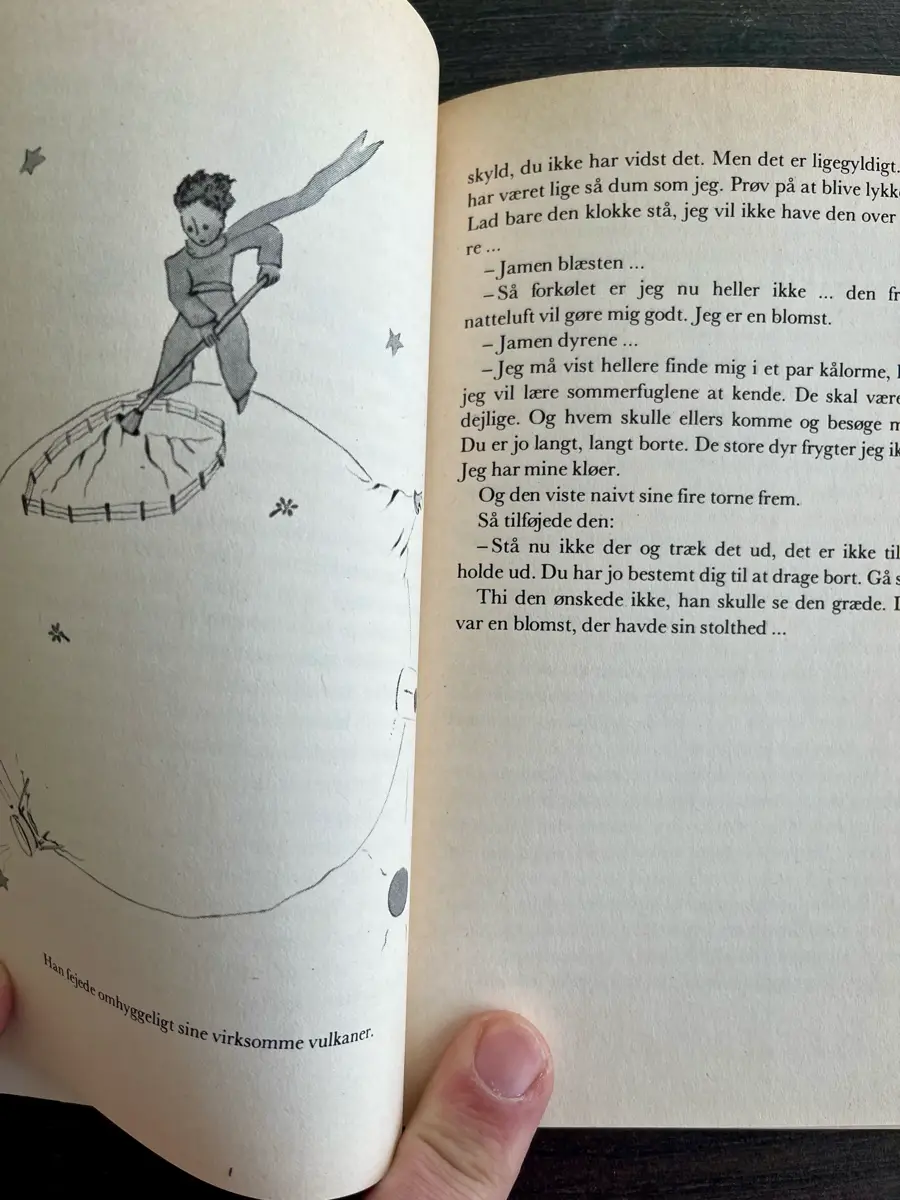 Den lille prins Paperback eventyr bog Bog af antoine Saint-Exupery