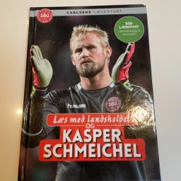 Læs med landsholdet og Kasper Schmeichel Bog