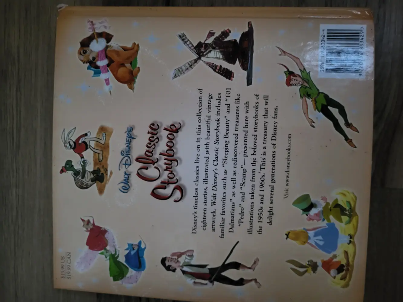 Disney classic storybook Disney bog