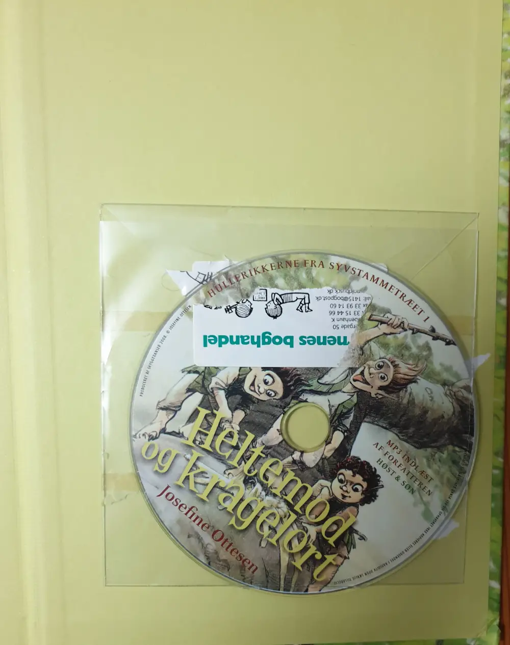 Heltemod og kragelort Bog med CD