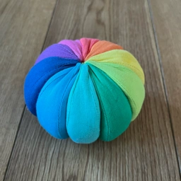 Lovevery Organic cotton rainbow ball