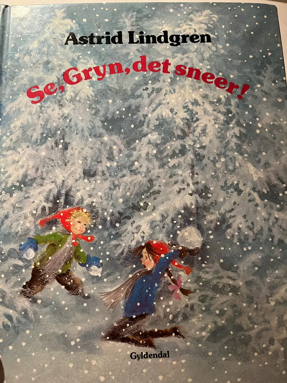 Se gryn det sneer! Astrid Lindgren bog