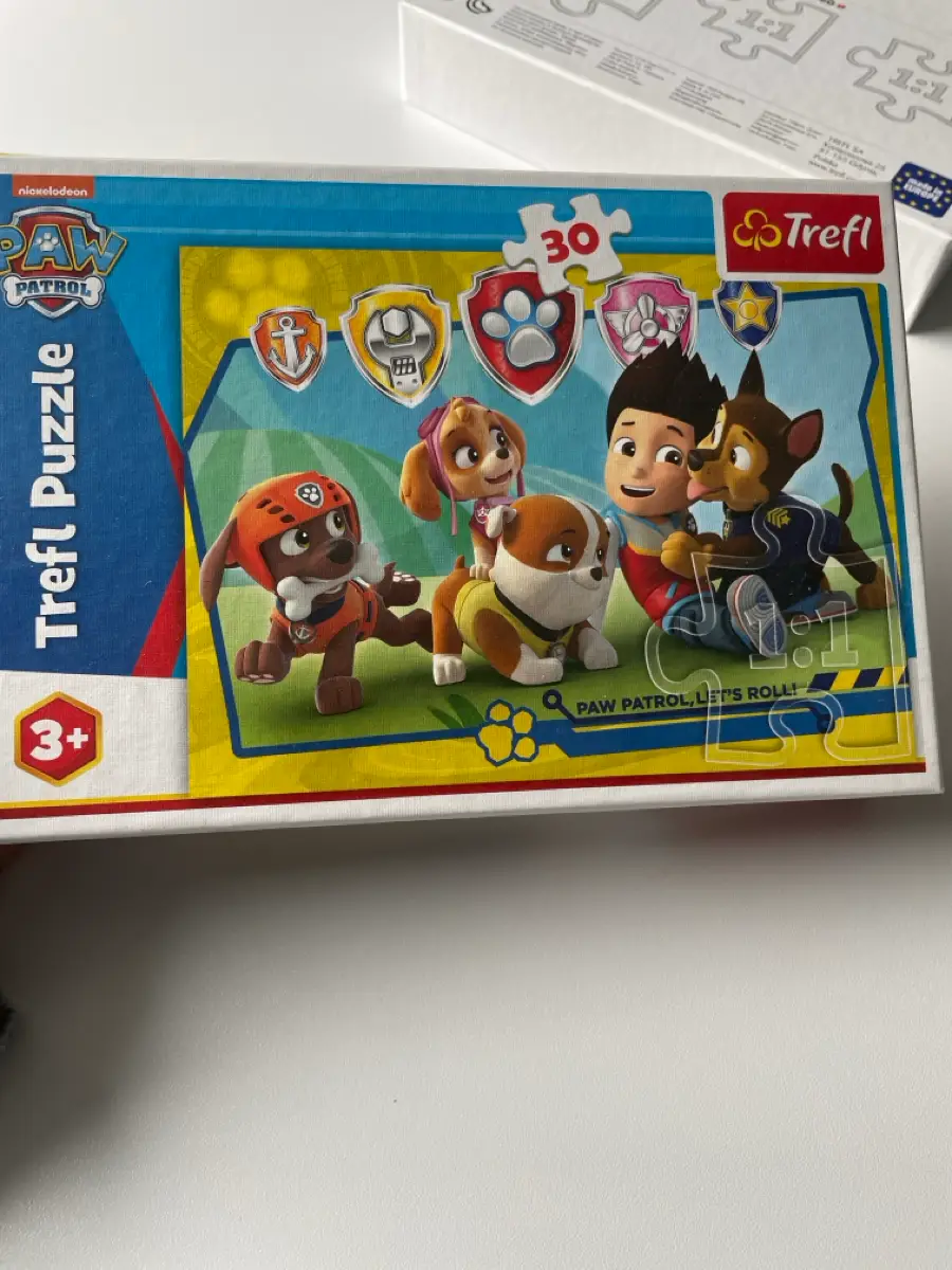 Trefl Paw patrol puzzle spil