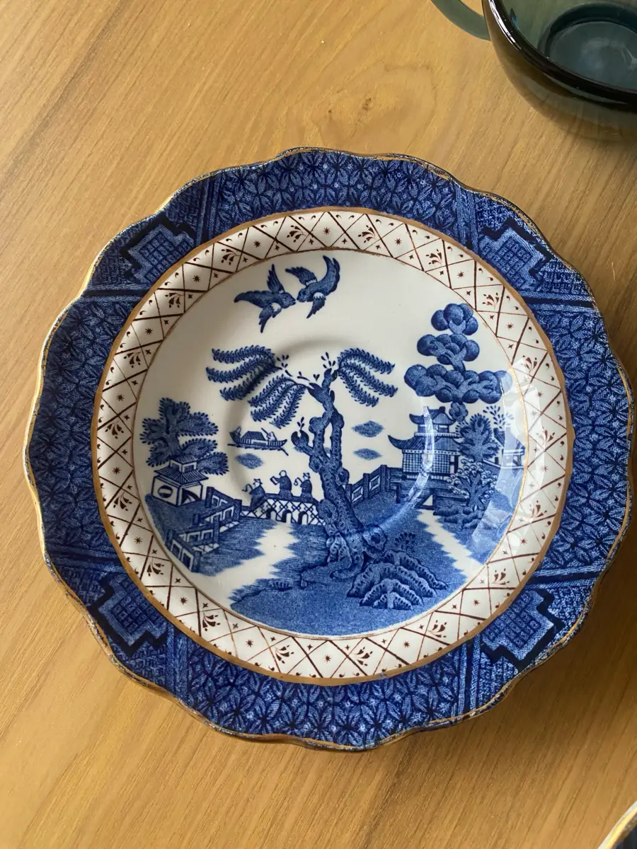 Real Old Willow Porcelæn Underkopper