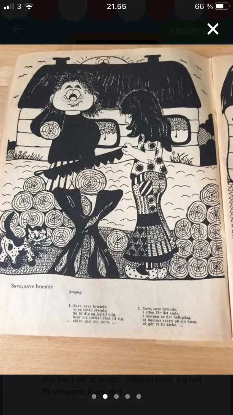 Børnenes billedbog med sange RETRObog fra 1970'erne
