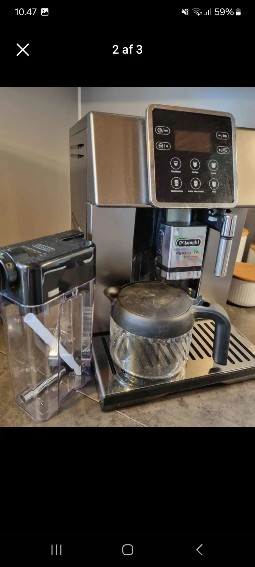 Delonghi kaffemaskine Espresso maskine