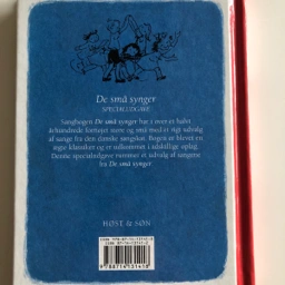 De små synger - Specialudgave Sangbog