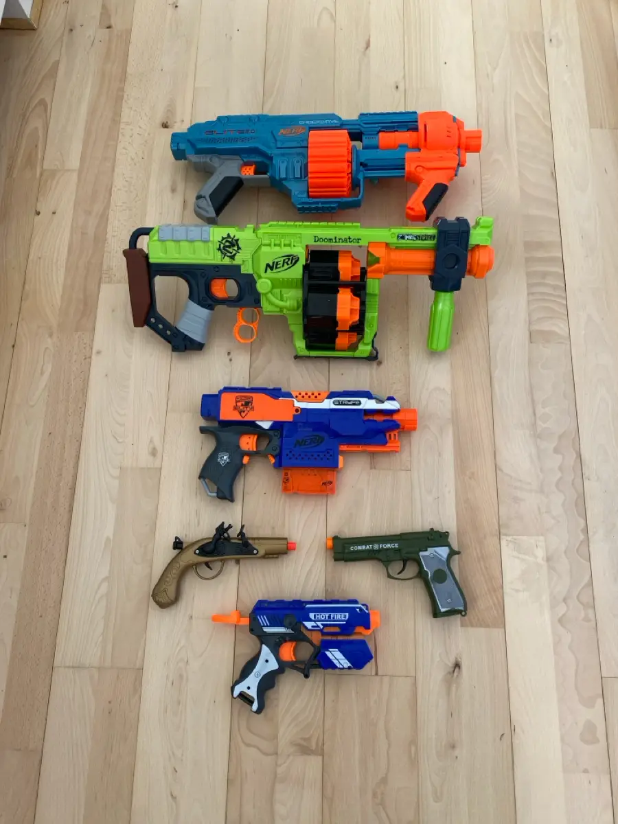 Nerf Gevær og pistoler