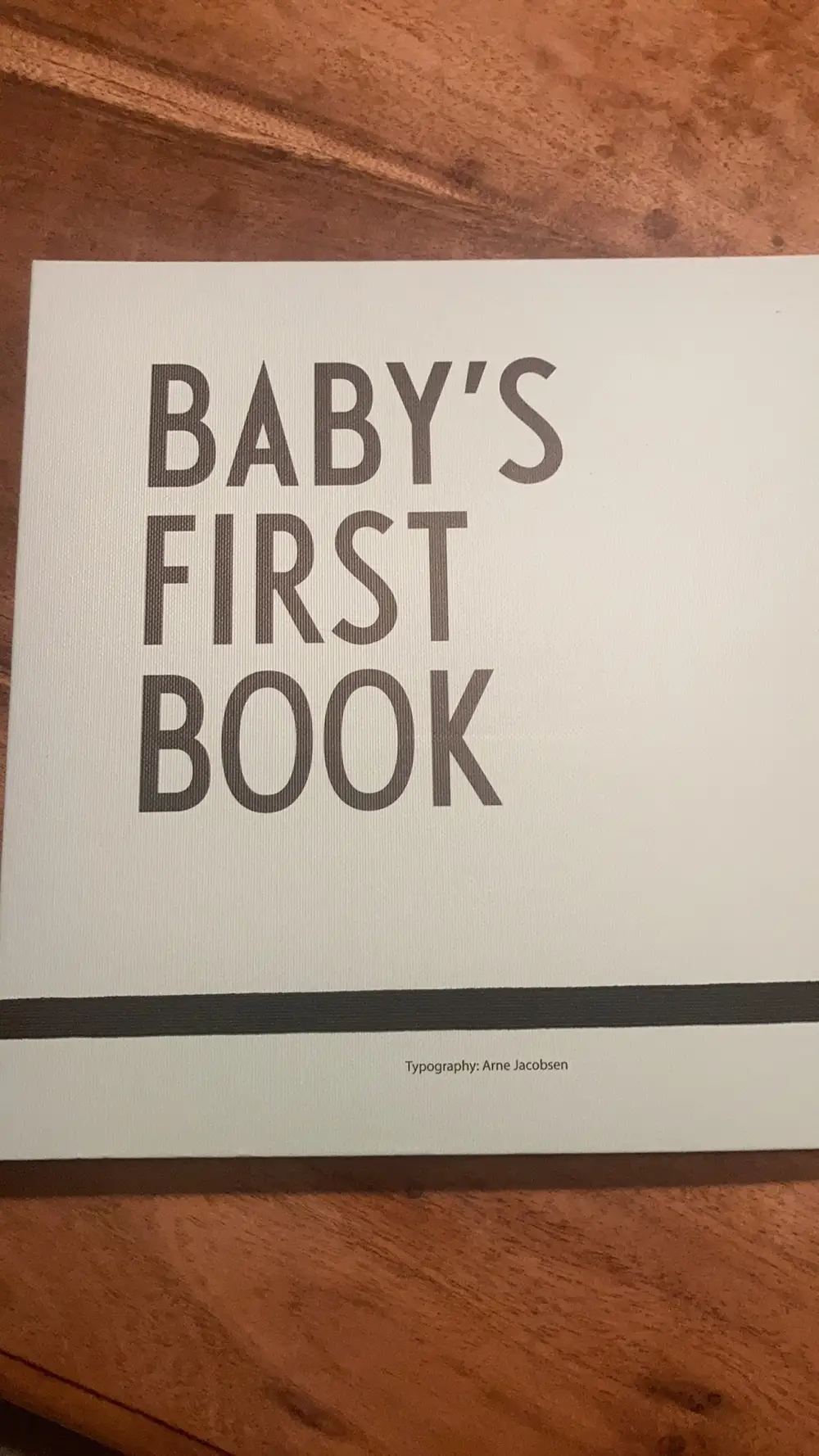Baby's first book Barnets bog
