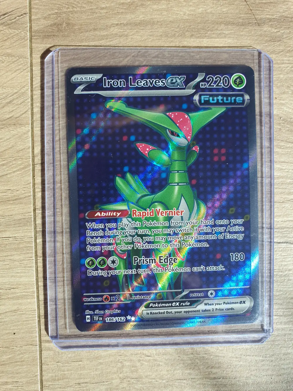 Pokémon Iron Leaves ex ultra rare