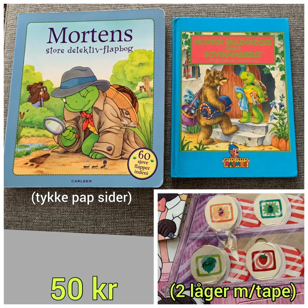 Morten Skildpadde bøger Låge bog