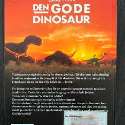 Den gode dinosaur Disney Pixar filmbog