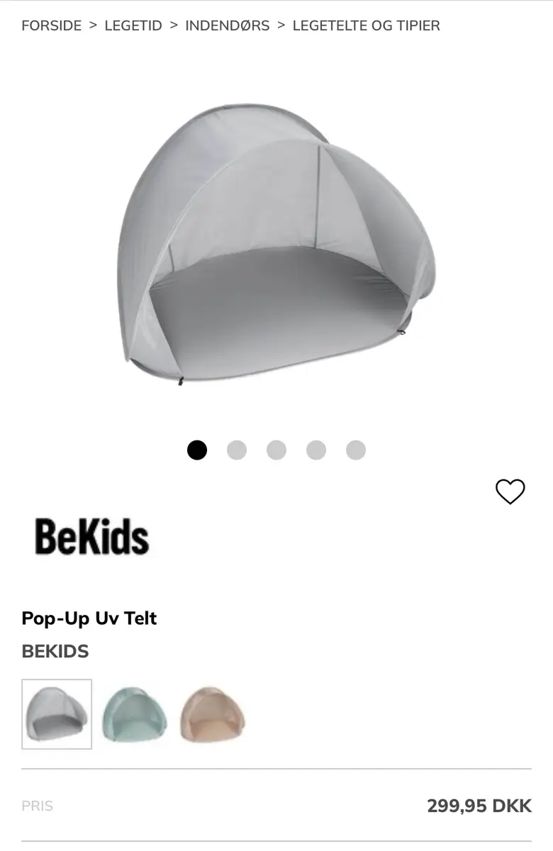 Be kids Soltelt