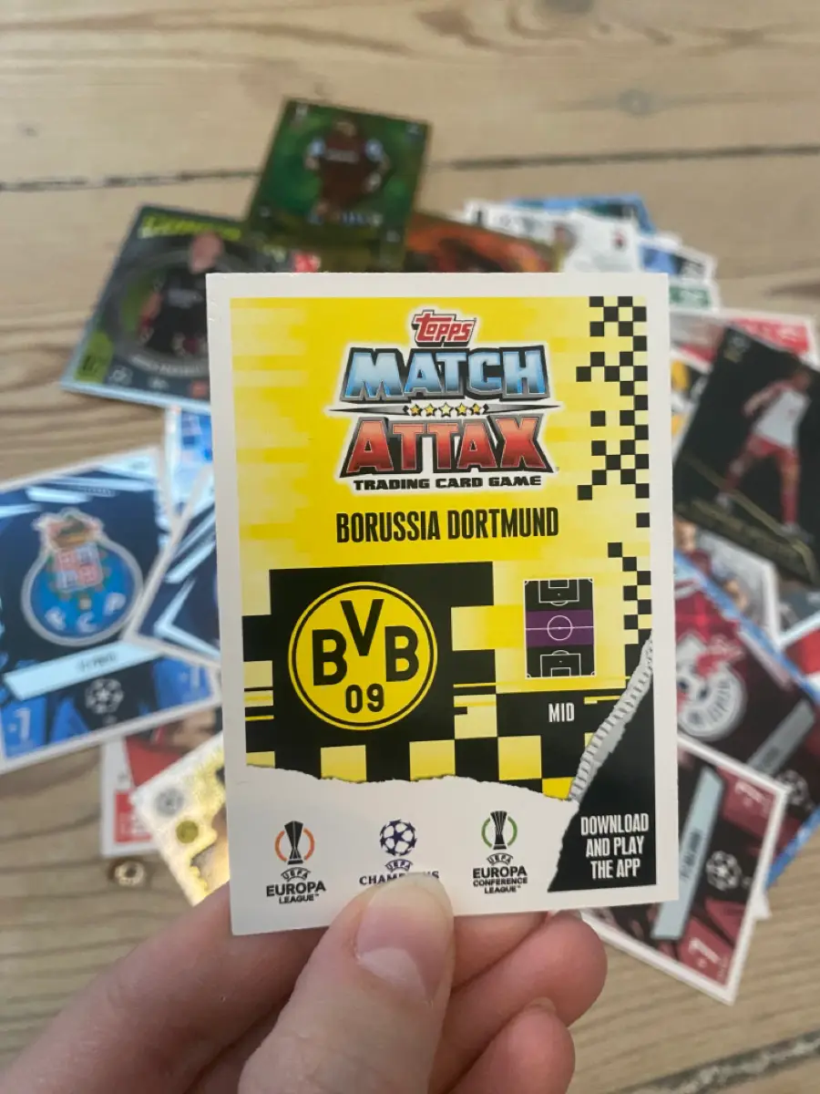 Match Attax Fodbold kort