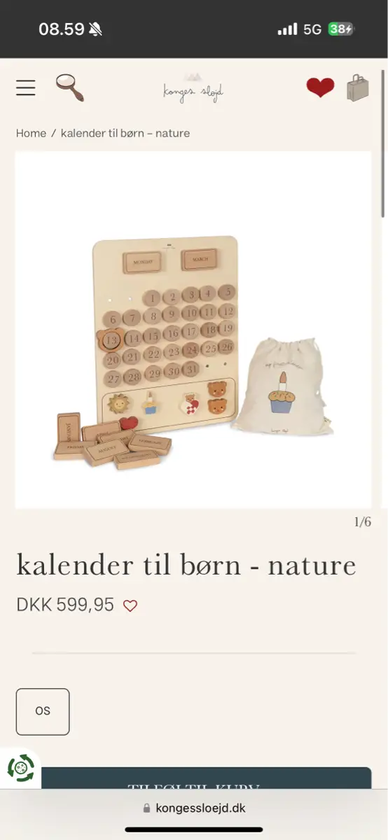 Konges Sløjd Kalender