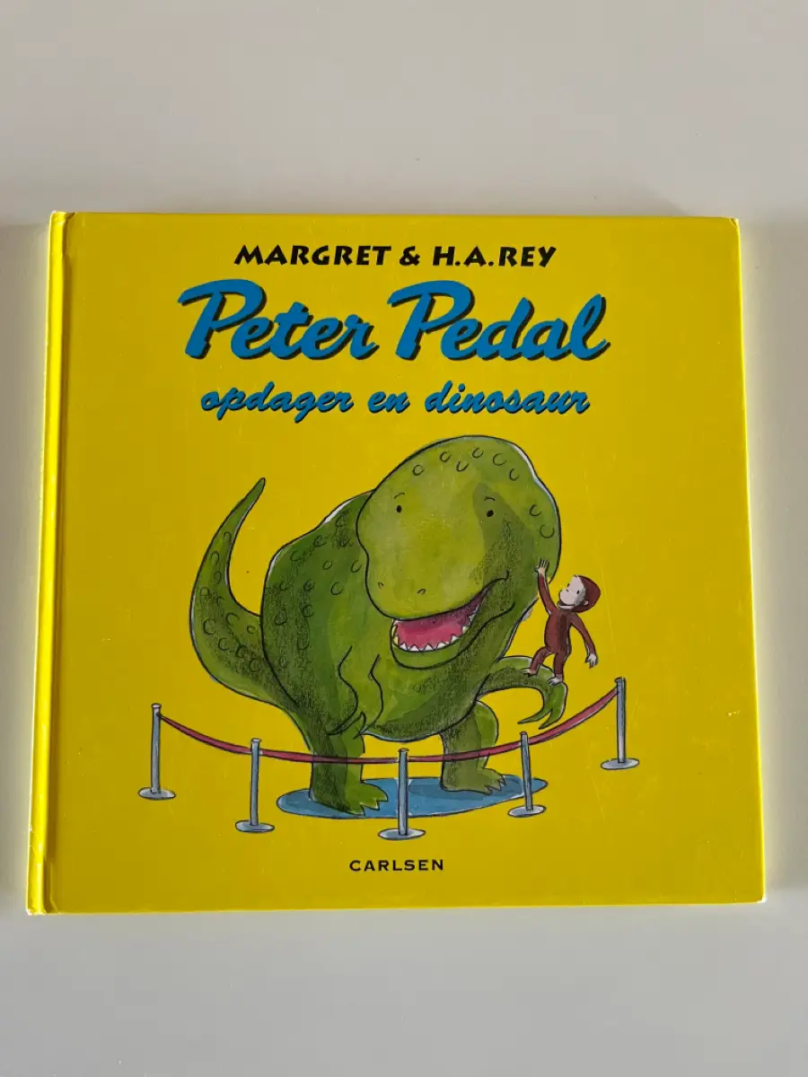 Peter Pedal opdager en dinosaur Bog