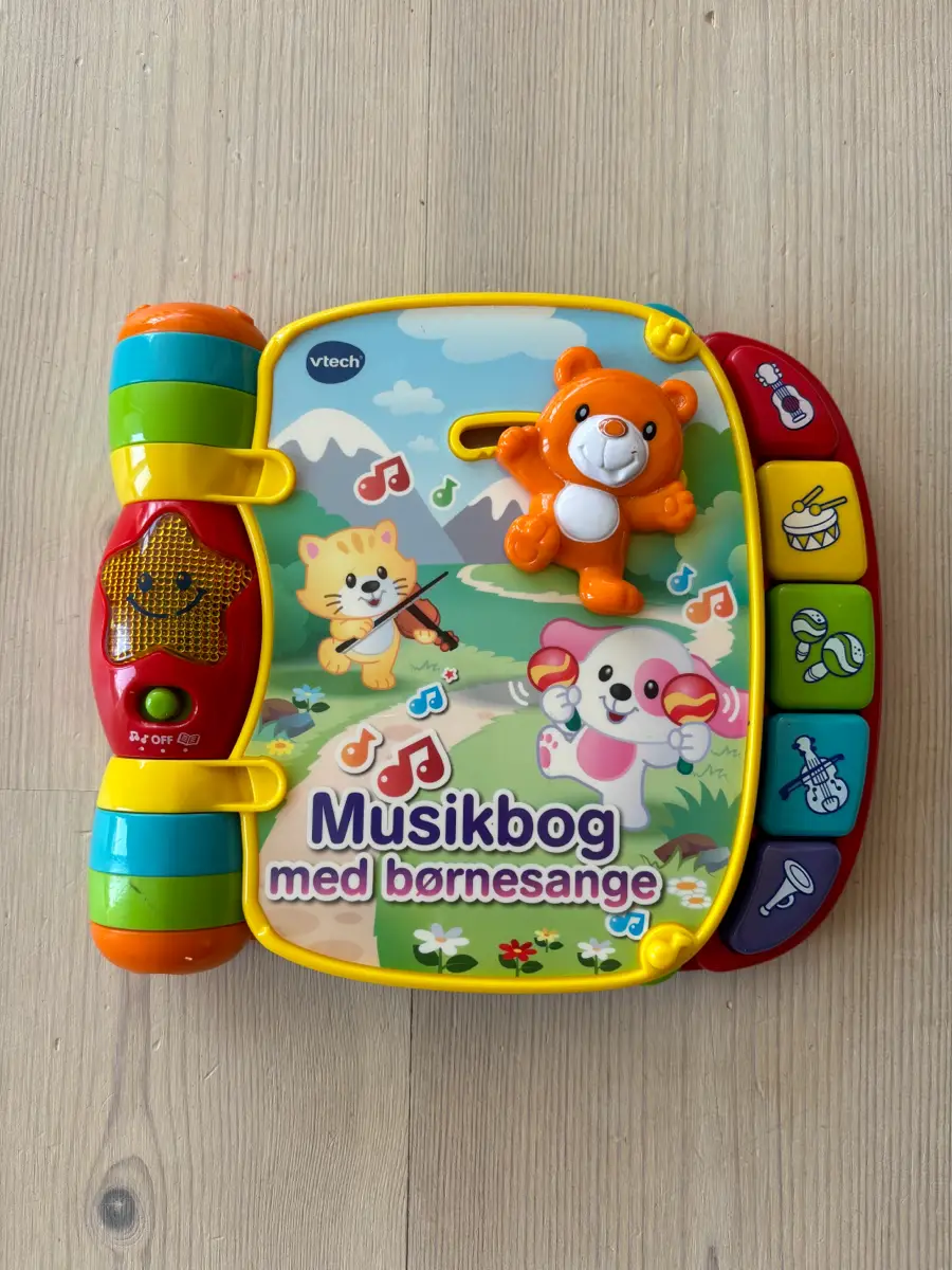 Vtech Musikbog med børnesange