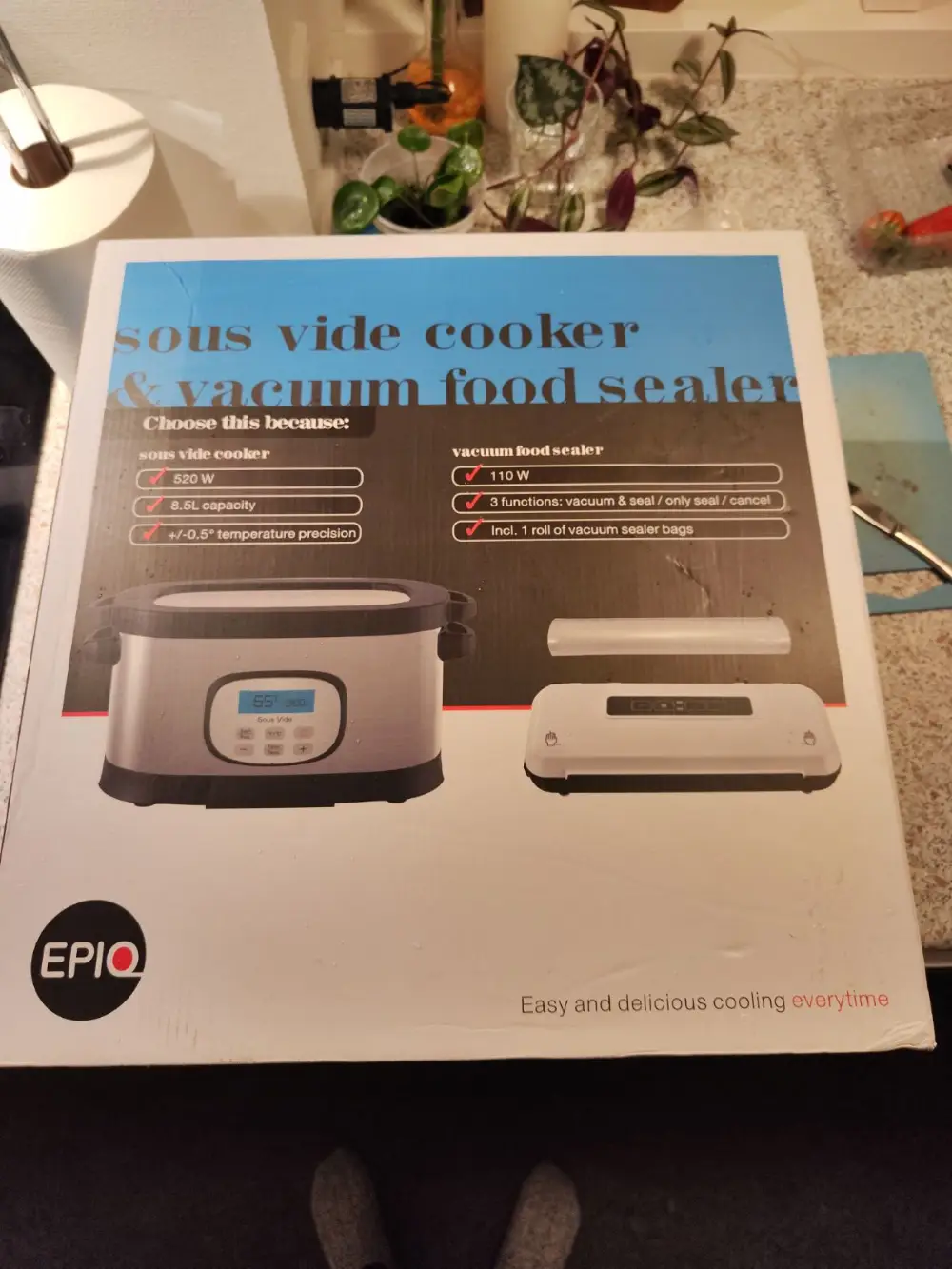 Epiq Sous vide og vacum sealer