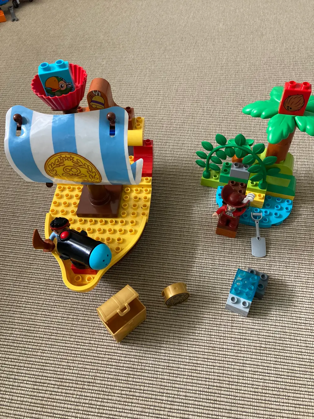 LEGO Duplo Jakes piratskib