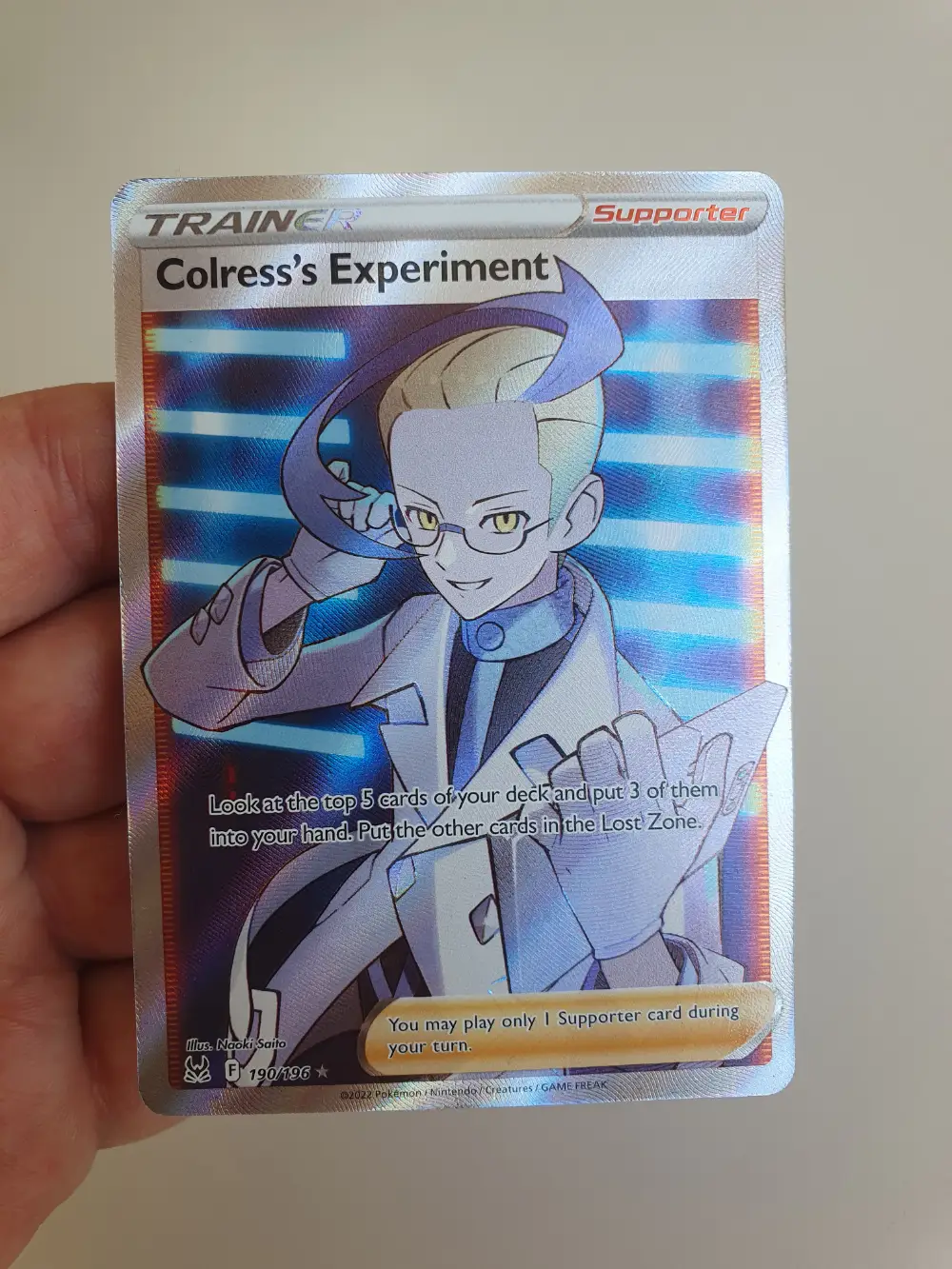 Pokémon Colress's Experiment Full art