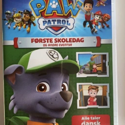 Paw Patrol -Første skoledag DVD