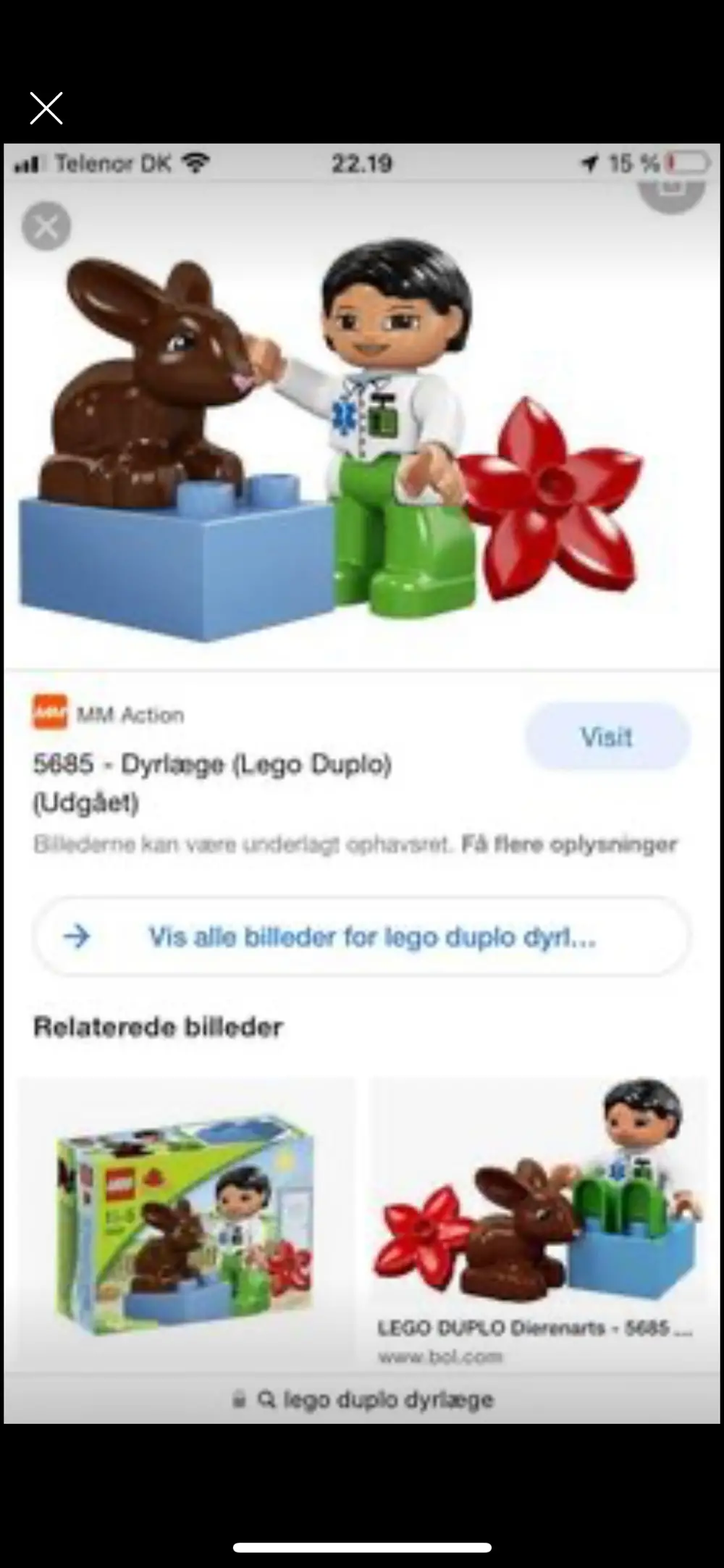 LEGO Dyrlæge og kanin