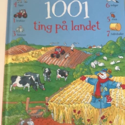 Kig og find 1001 ting på landet Bog