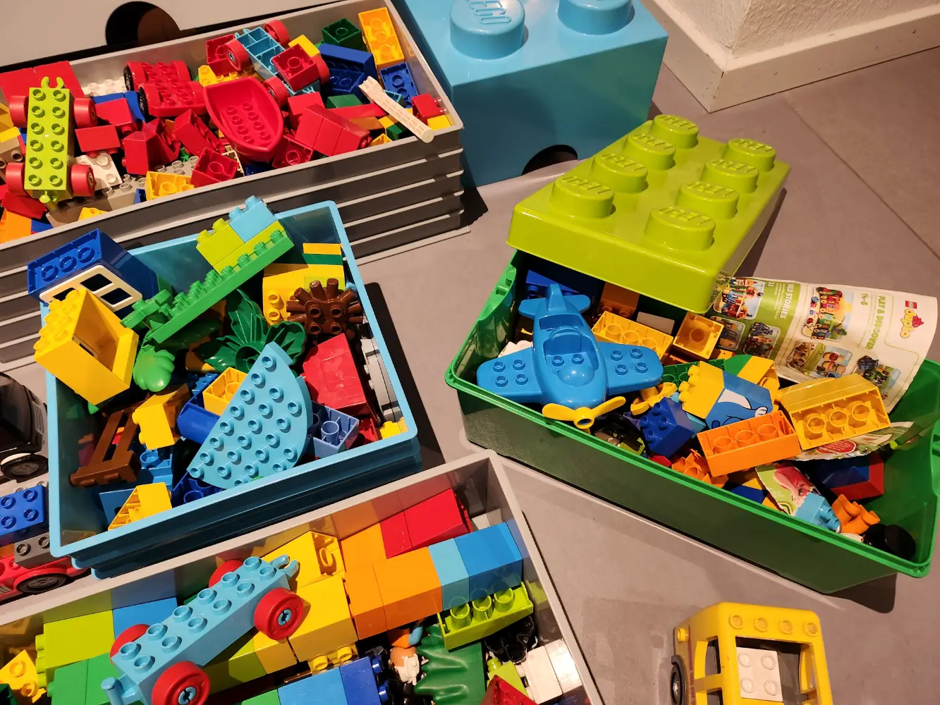 LEGO Duplo Stor mængde legoklodser