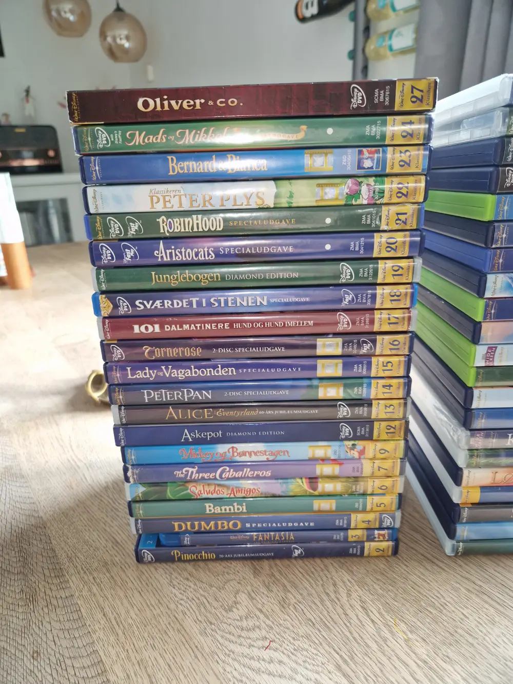 Disney Film dvd samling