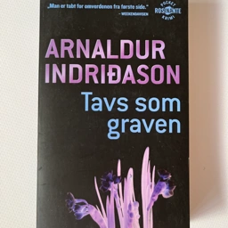 Ukendt Tavs som graven bog