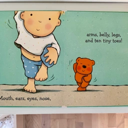 Ten Tiny Toes Board Book