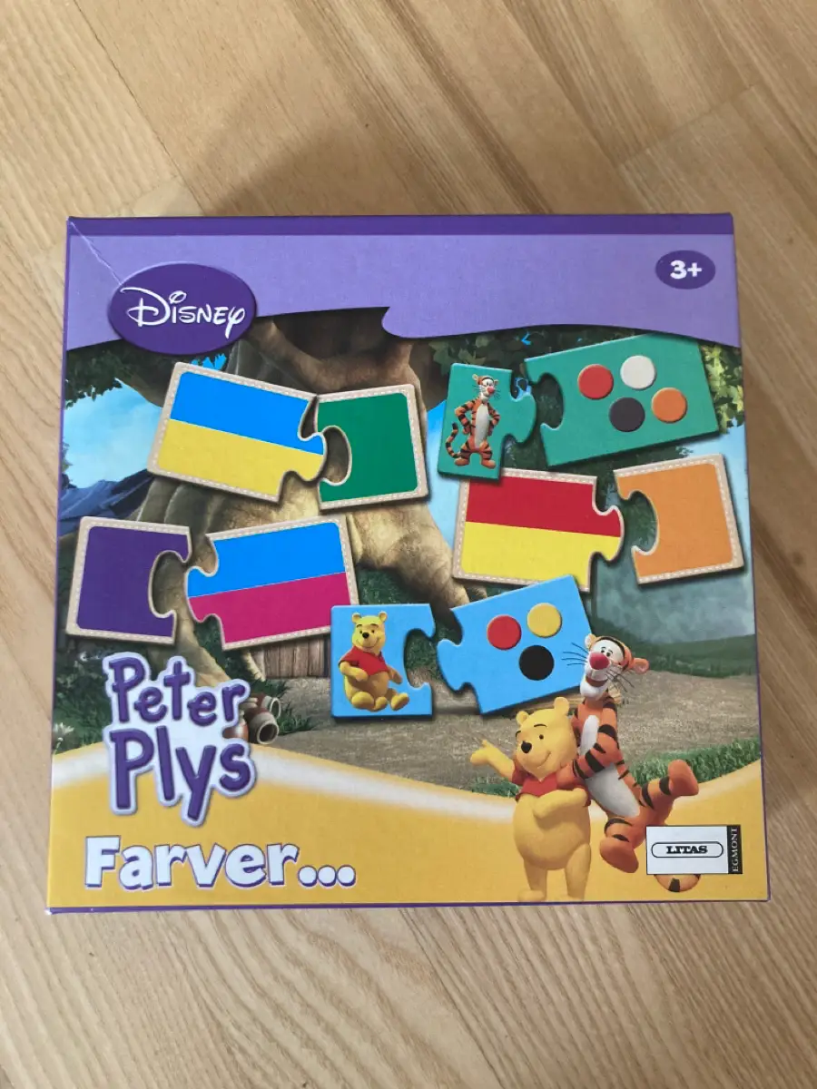 Disney Peter Plys farver spil