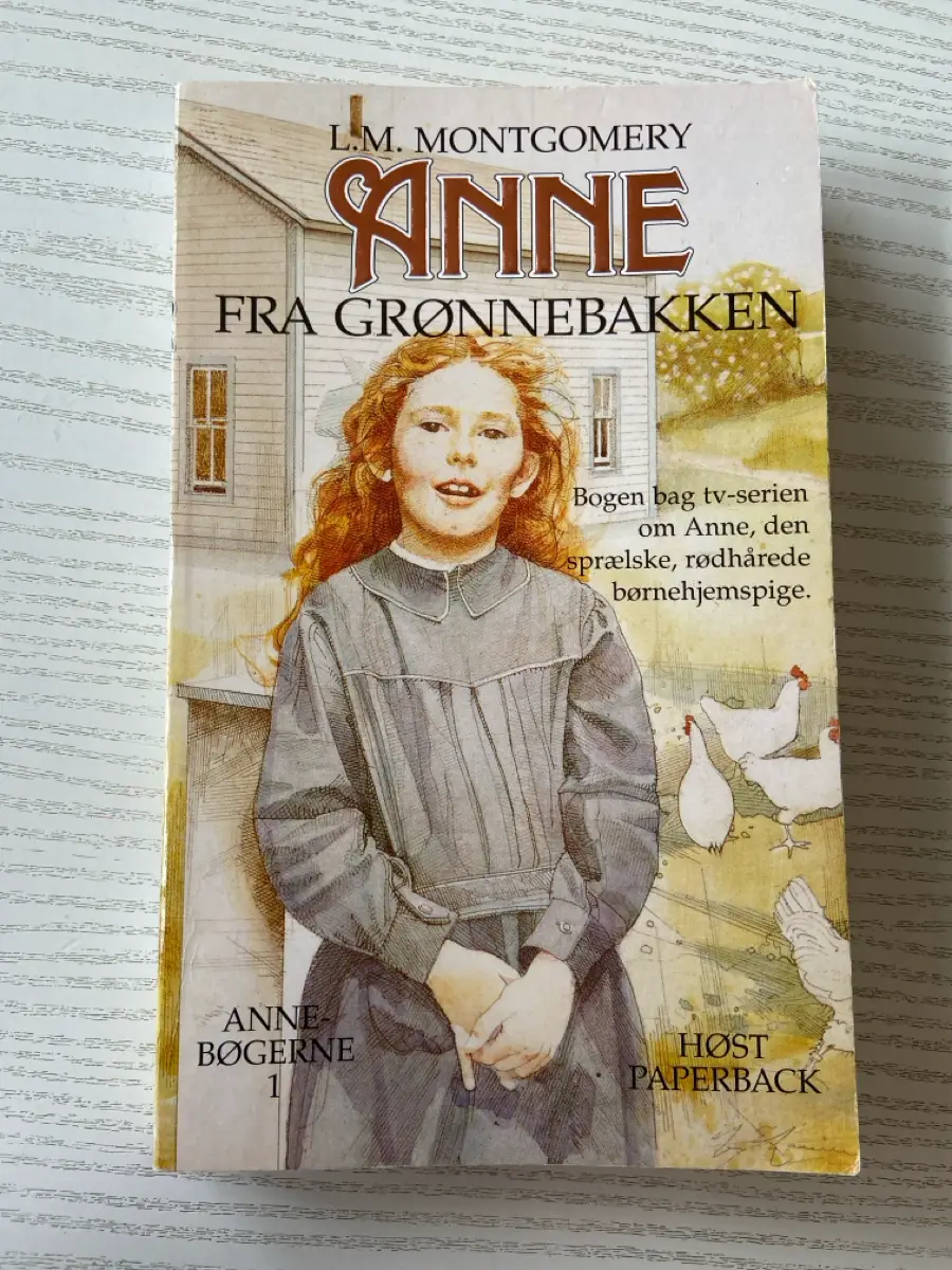 Anne fra Grønnebakken Bog