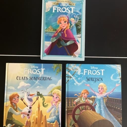 3 stk Frost bøger Disney Frost bøger