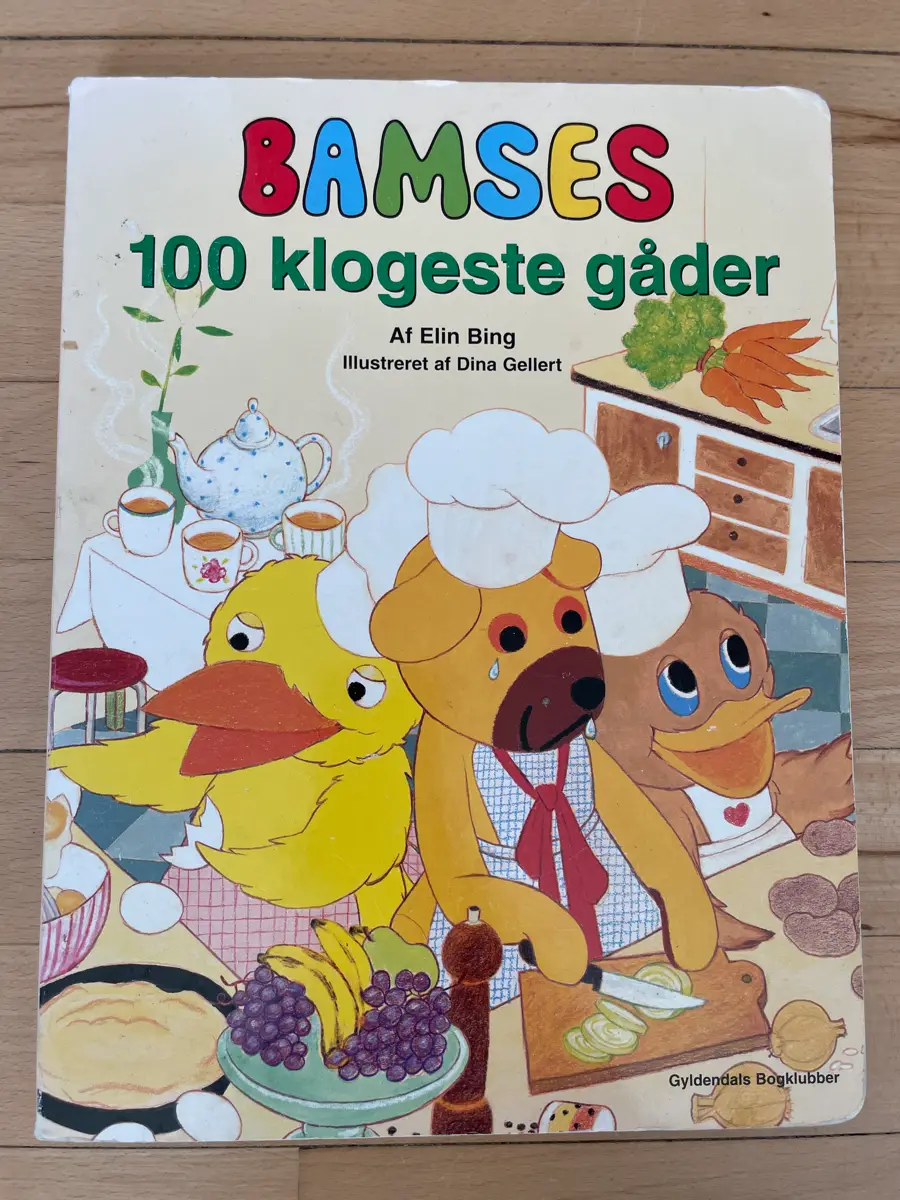 Bamses 100 klogeste gåder Bog