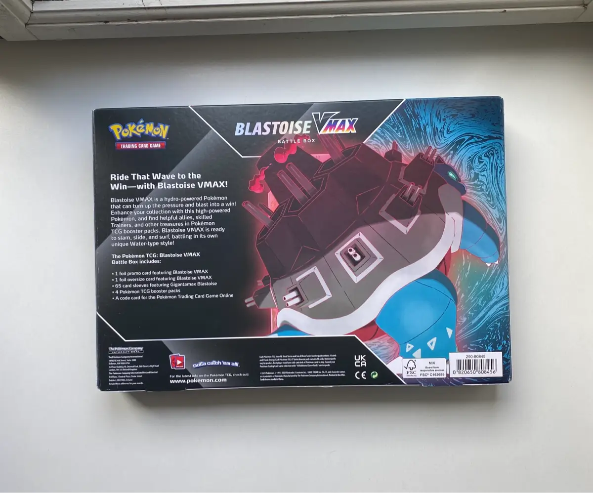 Pokémon Pokemon kort VMAX Blastoise