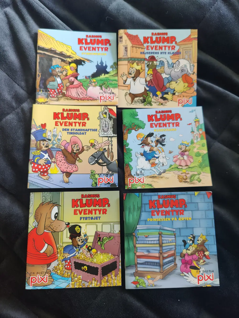 Rasmus Klump eventyr Pixi bøger
