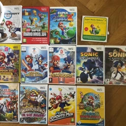 Nintendo Wii konsol og spil