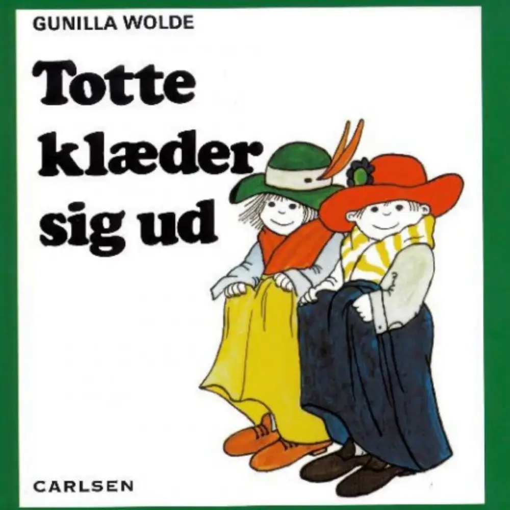 Totte klæder sig ud Bog