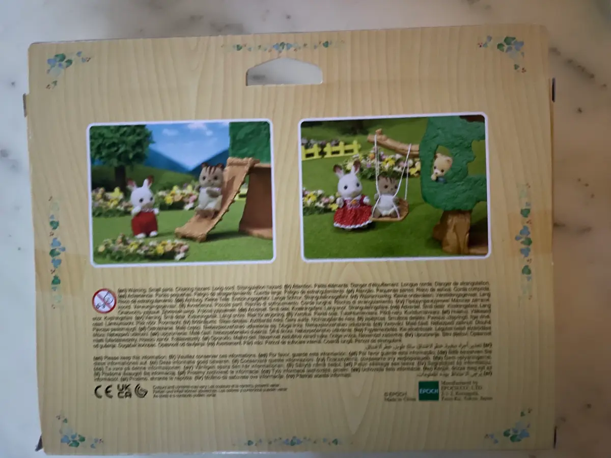 Sylvanian Families Legeplads + figur