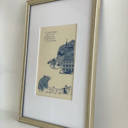 Babar Original vintage print