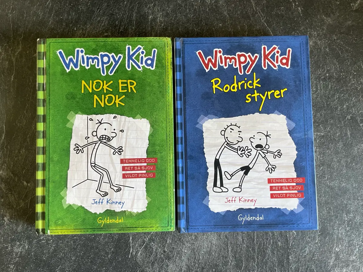 Wimpy Kid 2 + 3 Bog