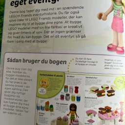 Lego Friends Byg Dit eget eventyr bog Bog med historie og byggeplane