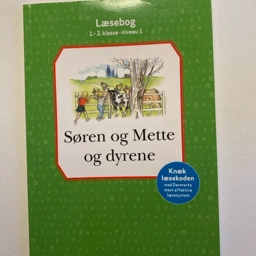 Søre og Mette og dyrerne Læsebog