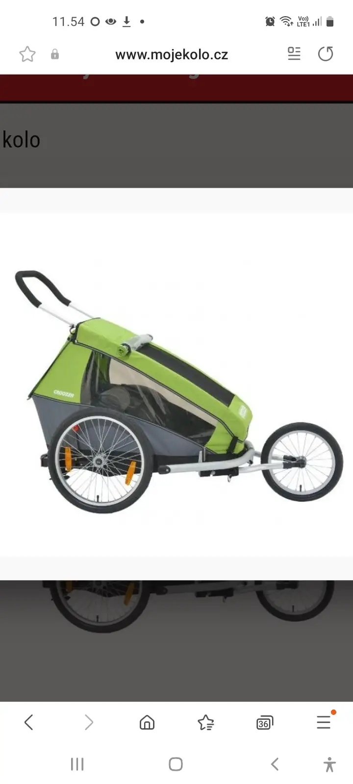 Croozer Jogger sæt