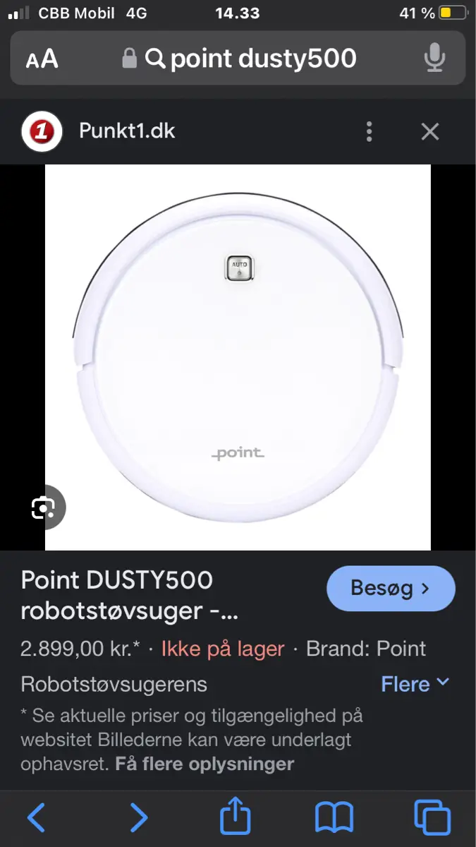 Point Robotstøvsuger